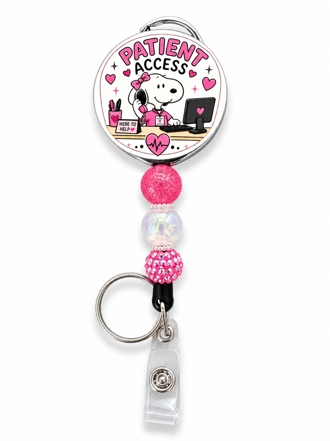 Patient Access badge reel