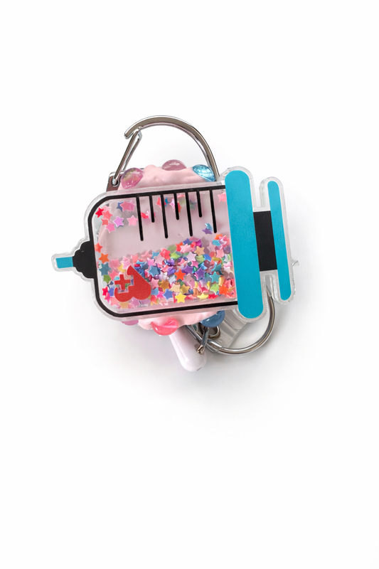 IV Drip Shaker Badge Reel