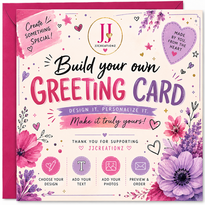 Customized Custom Greeting Card