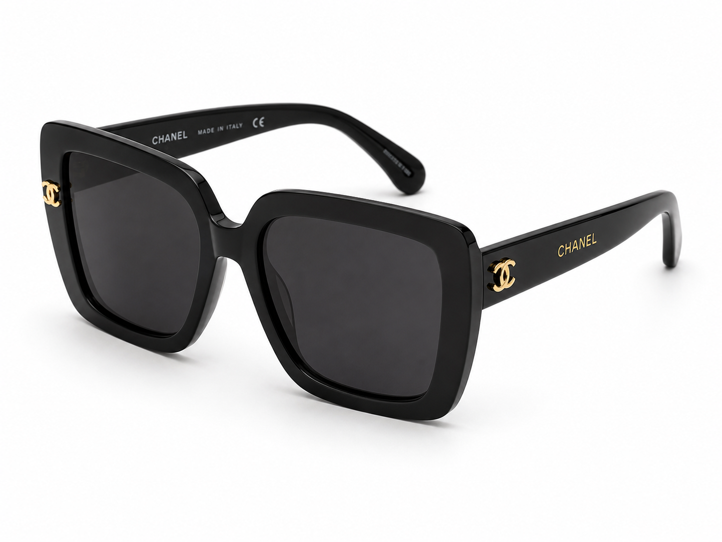 Midnight Glam Oversized Sunglasses