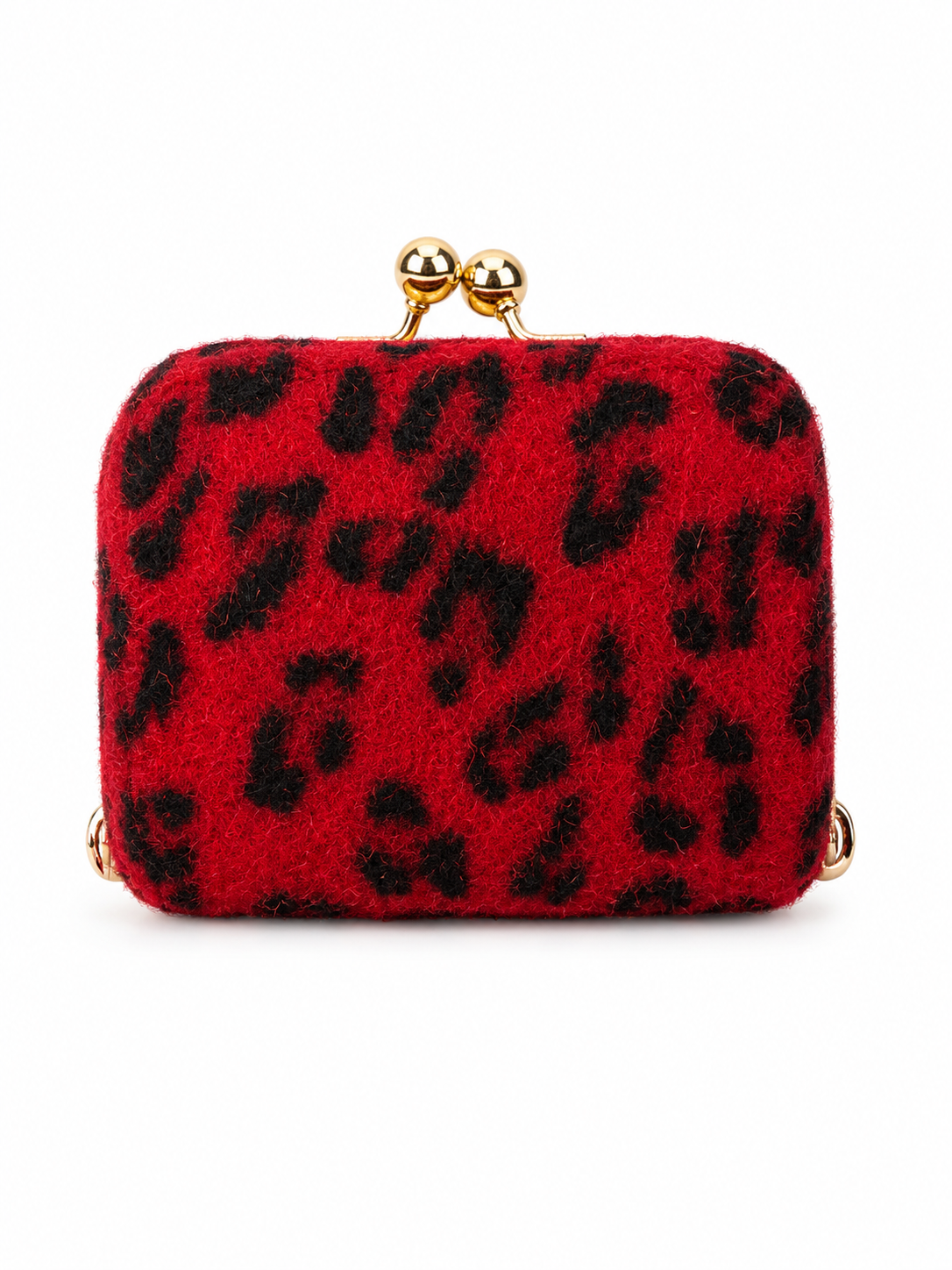 Ruby Leopard Luxe Coin Purse