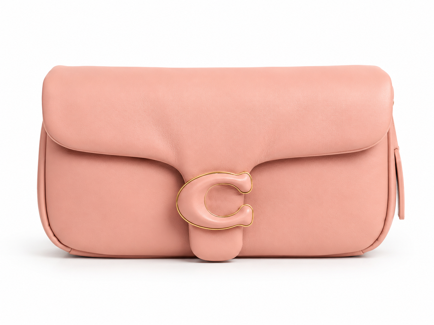 Blush Pink Soft Clutch Handbag