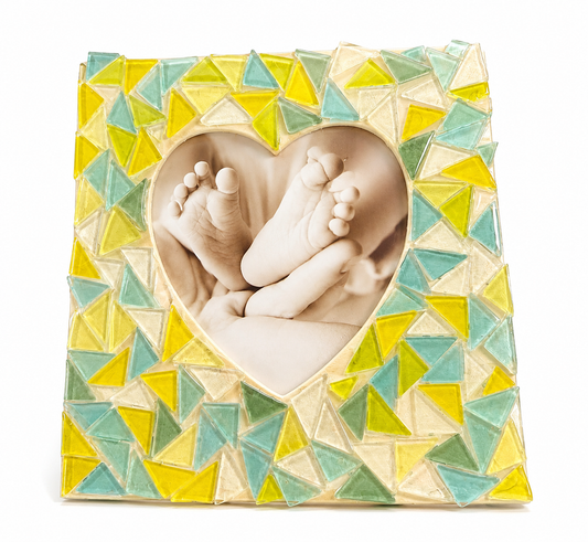 mosaic photo frame