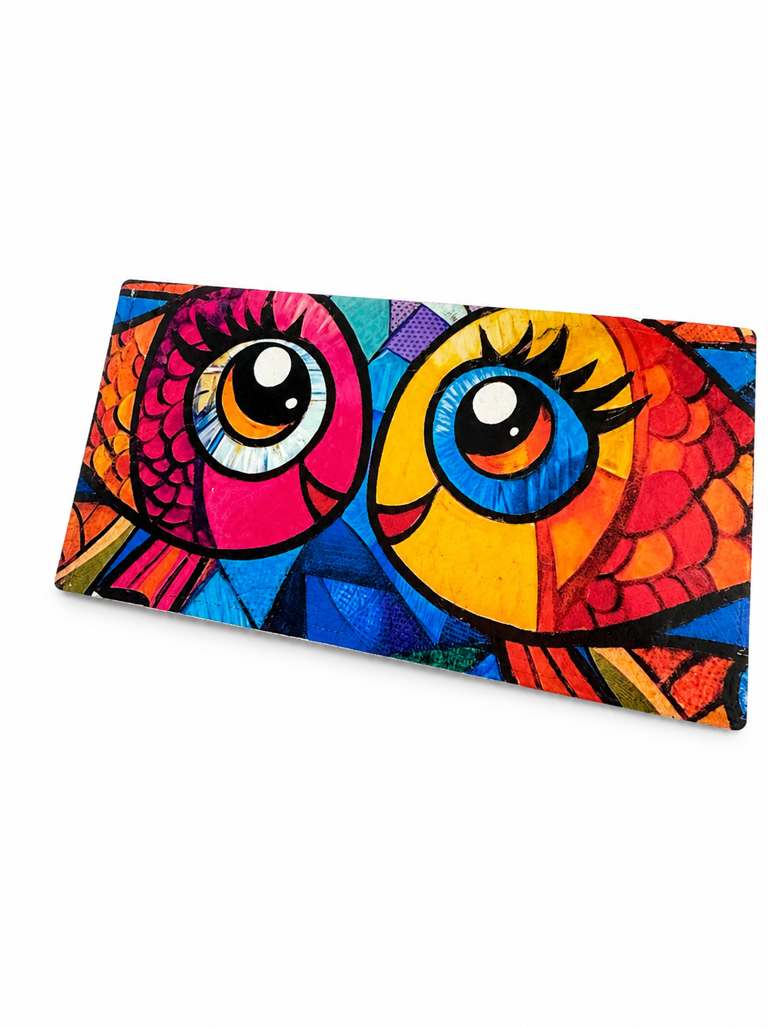 Colorful Owl Eyes Magnet
