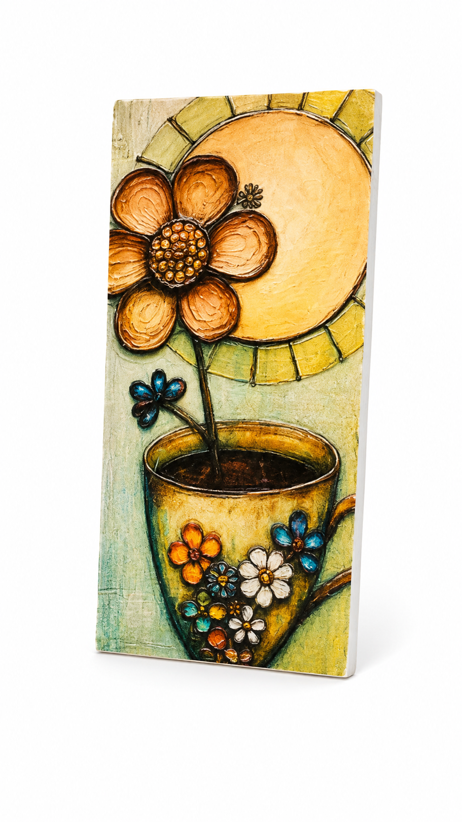 Floral Sunshine Magnet