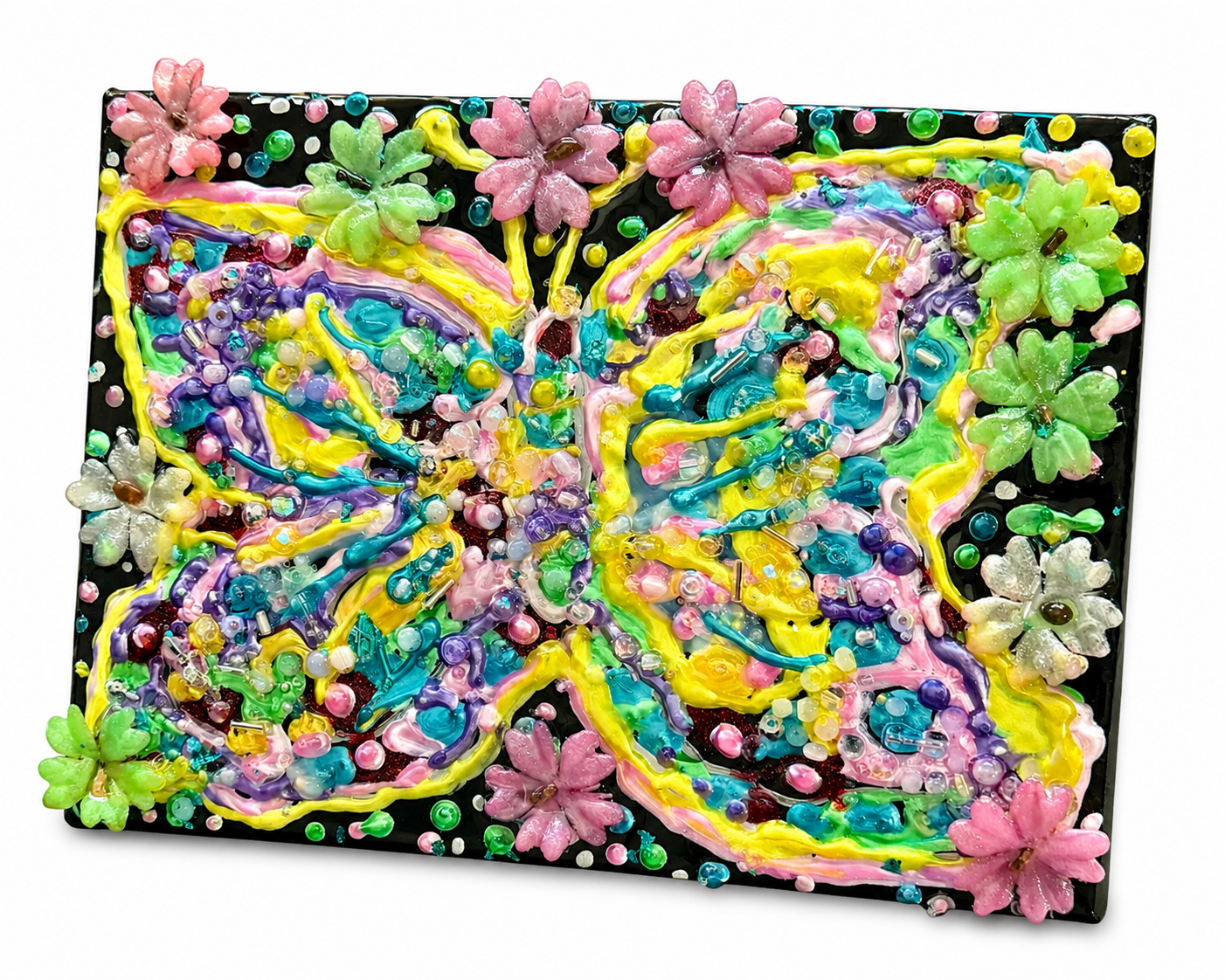 Whimsical Butterfly Statement Art Piece 🦋