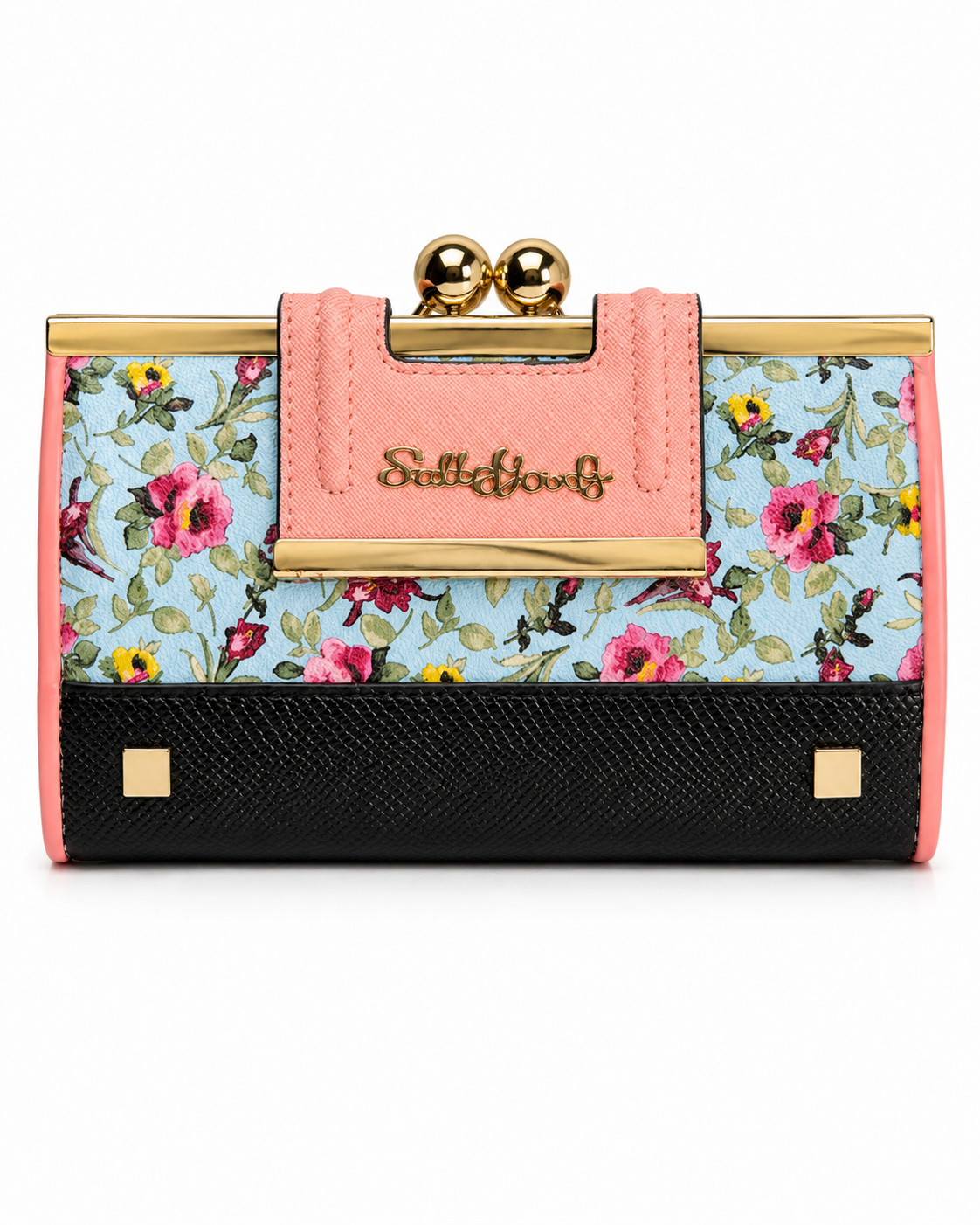 Sweet & Stylish Floral Clutch Wallet
