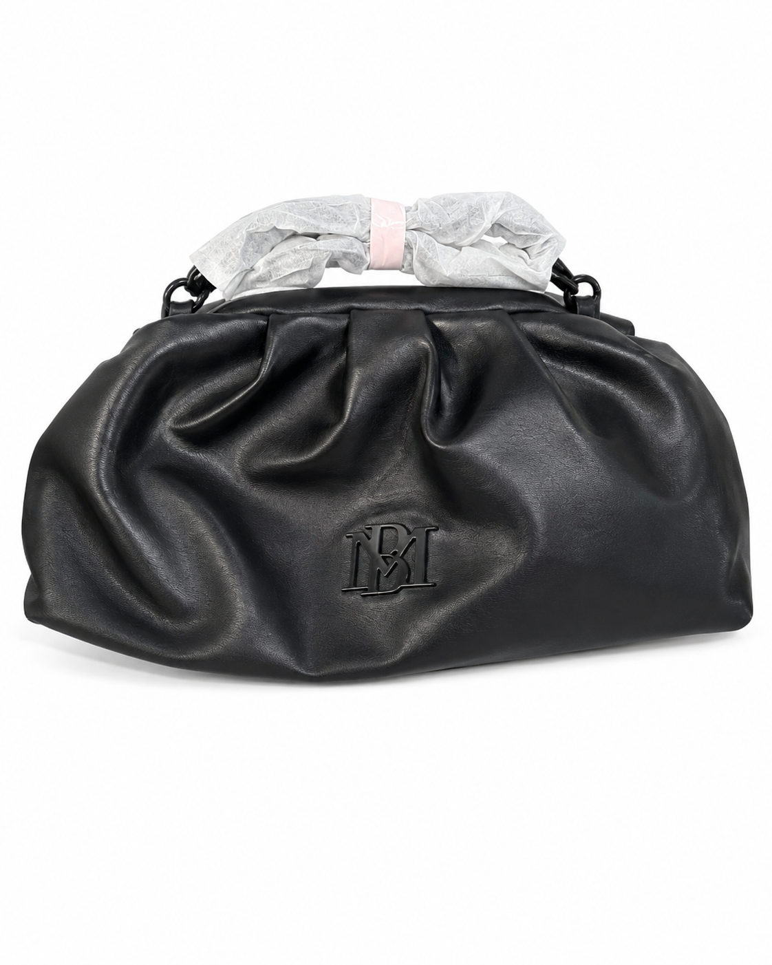 Elegant Black Slouch Handbag
