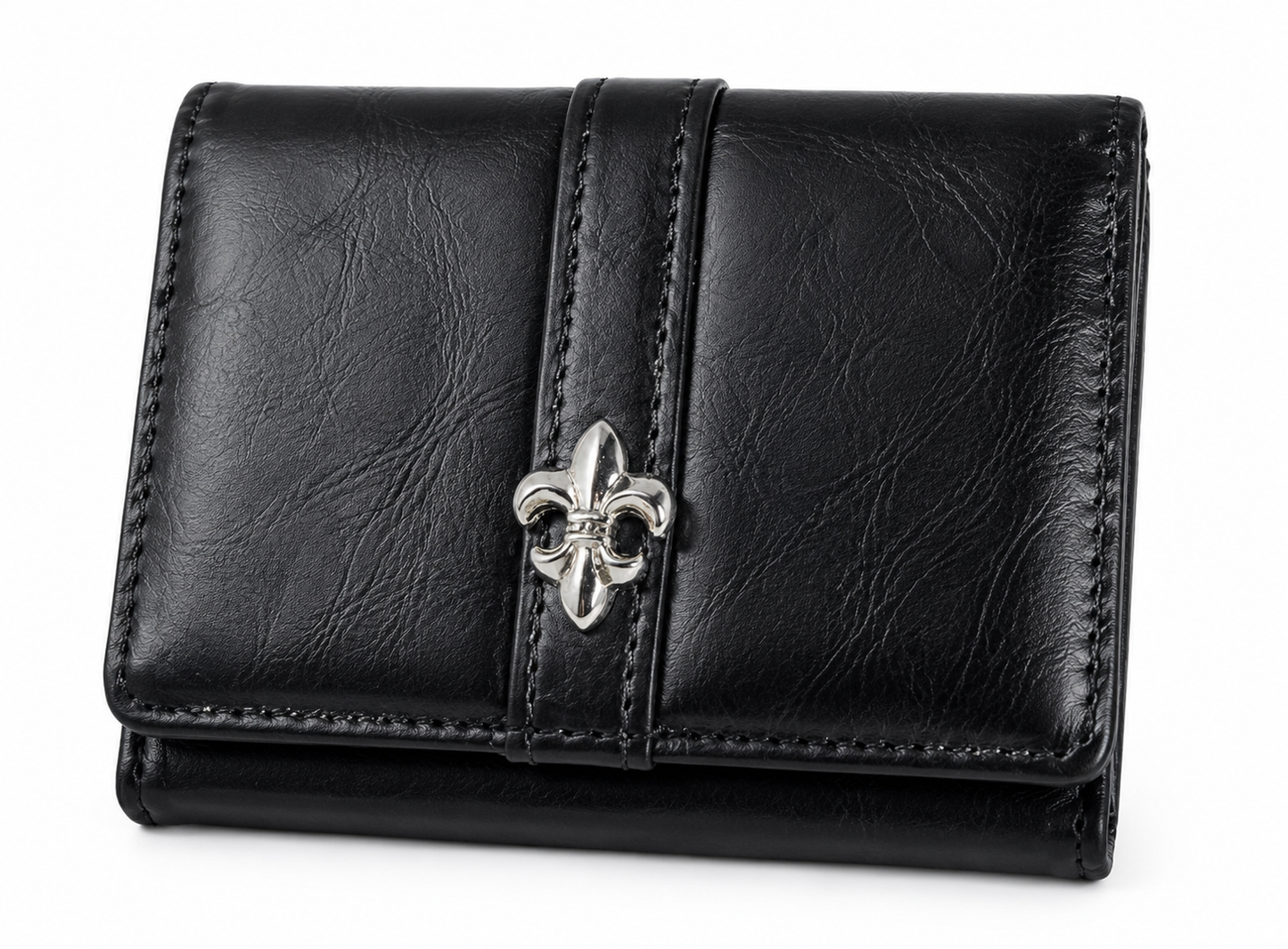 Classic Black Leather Wallet