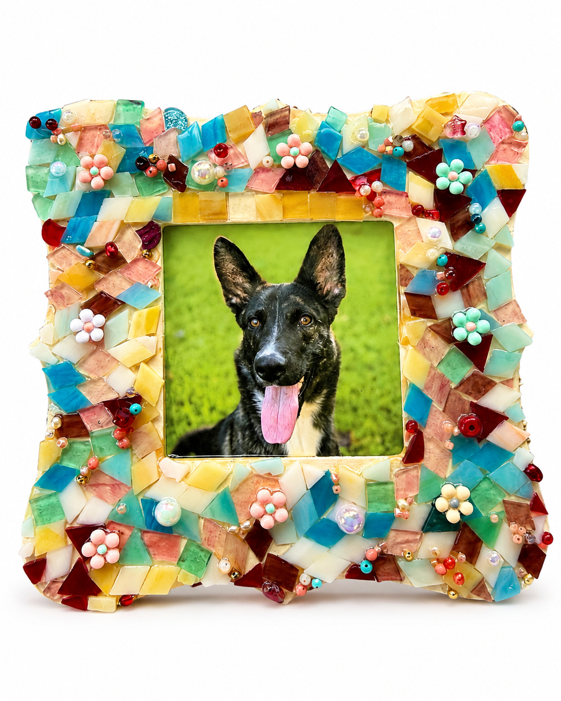 Handmade Mosaic Photo Frame