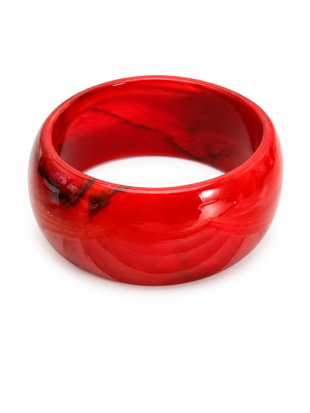 Classic Red Statement Bangle