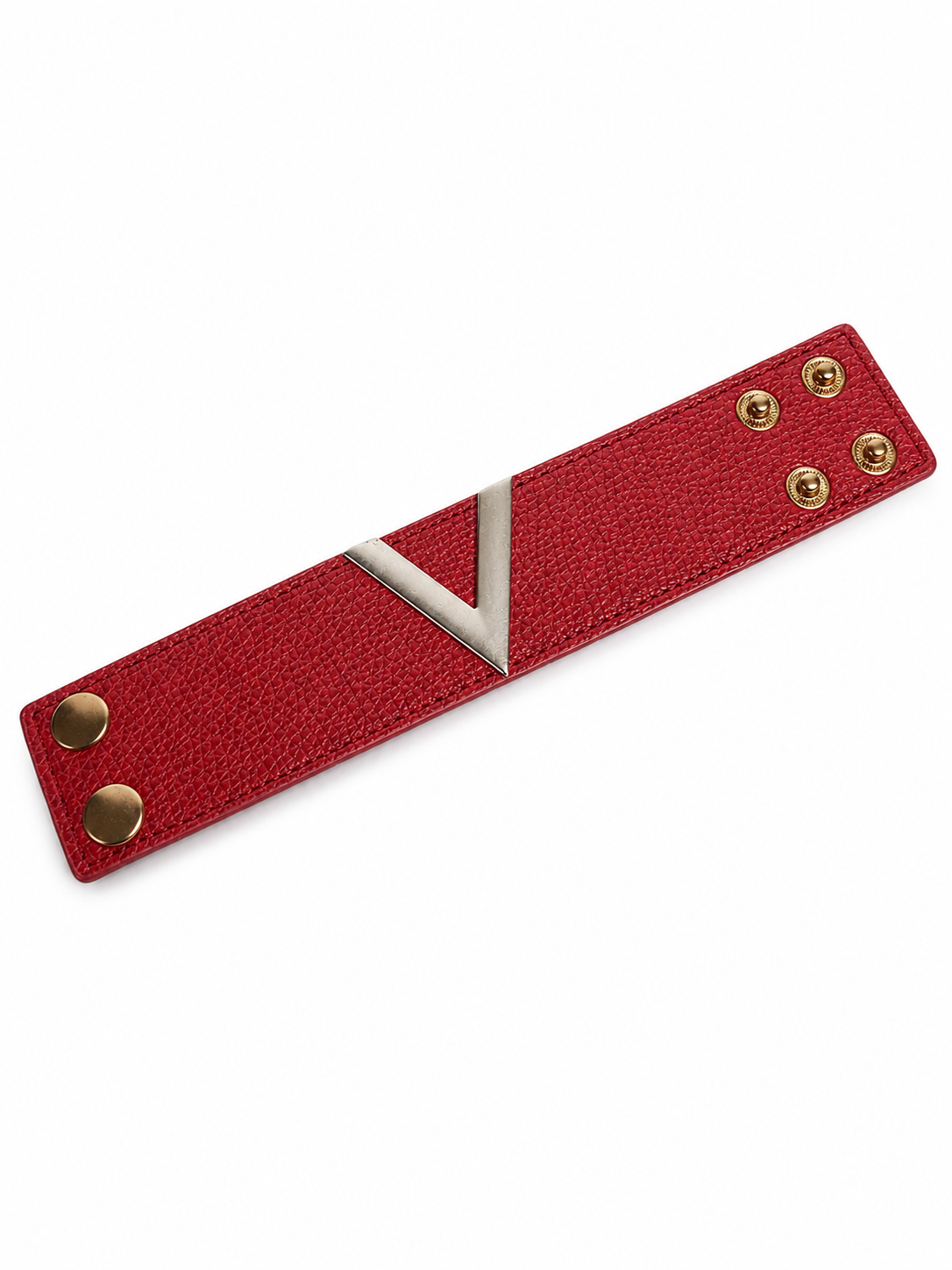 V-Accent Statement Cuff Bracelet