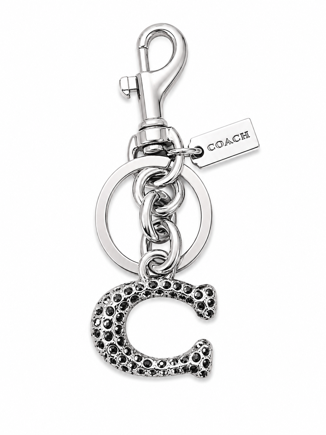 Sparkling Horseshoe Designer Keychain Charm