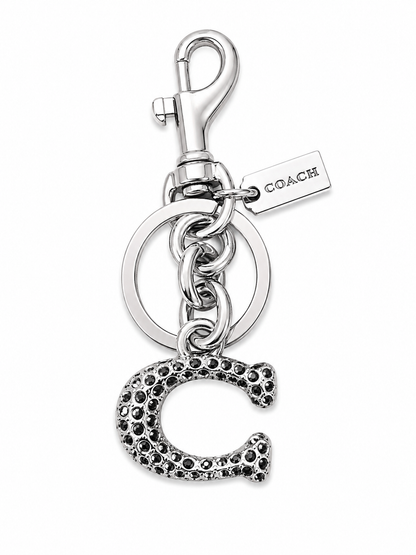 Sparkling Horseshoe Designer Keychain Charm