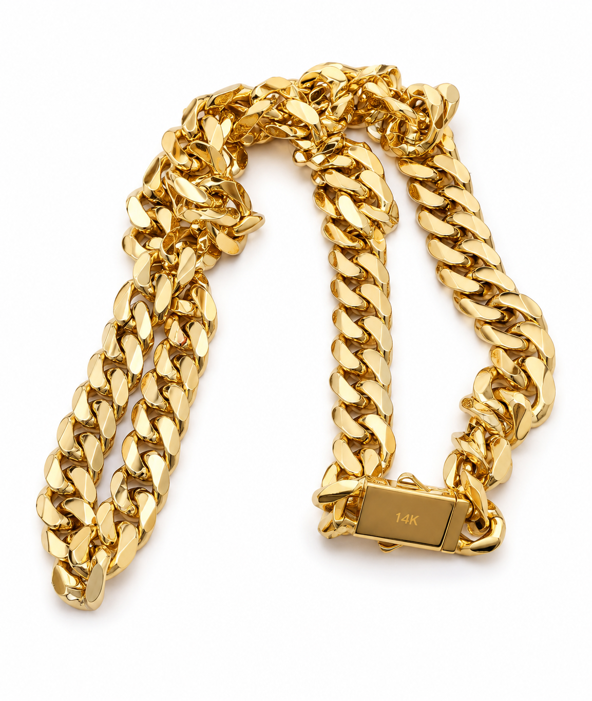 14K Gold Cuban Link Chain