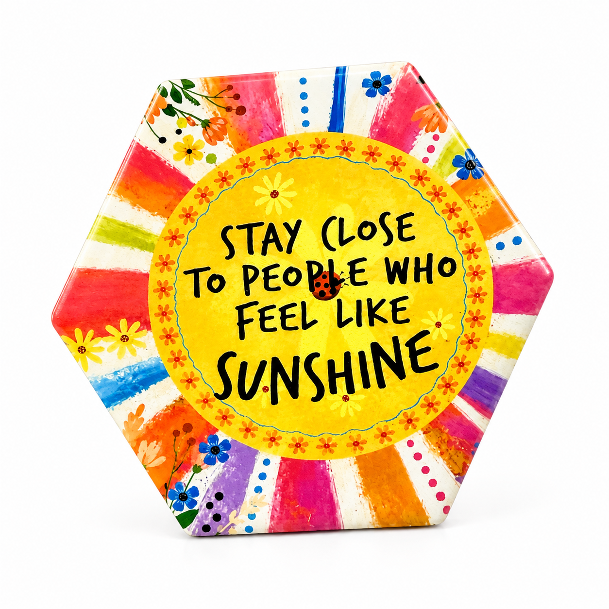 Stay Close to Sunshine Mini Magnet
