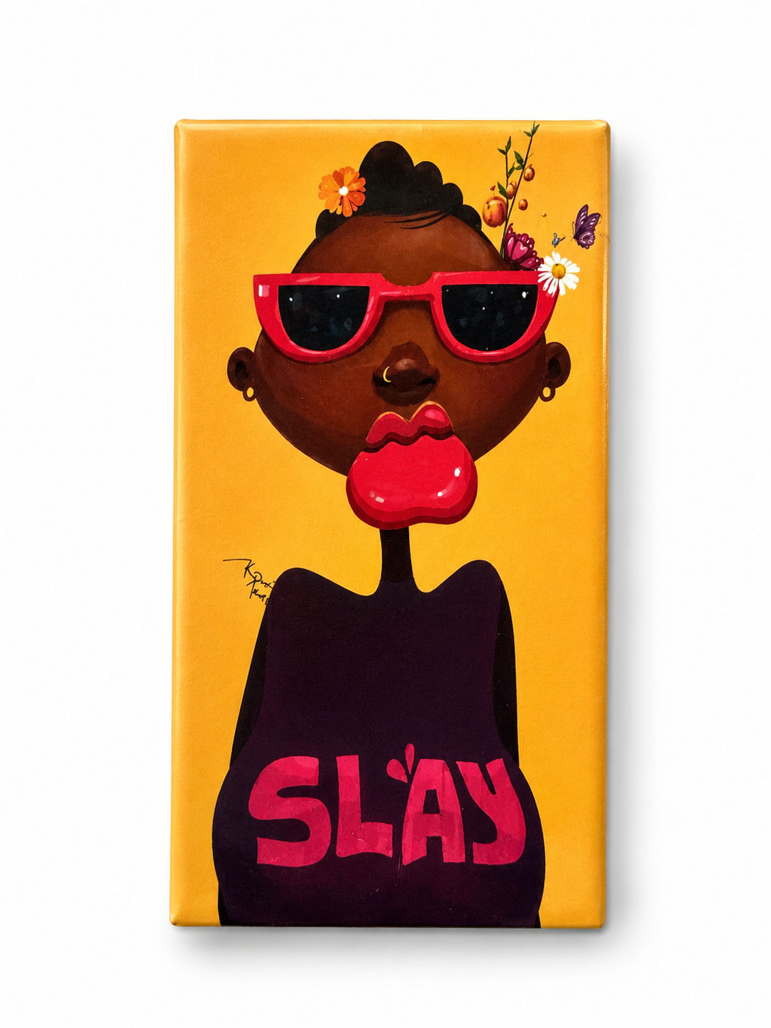 Slay All Day Statement Magnet