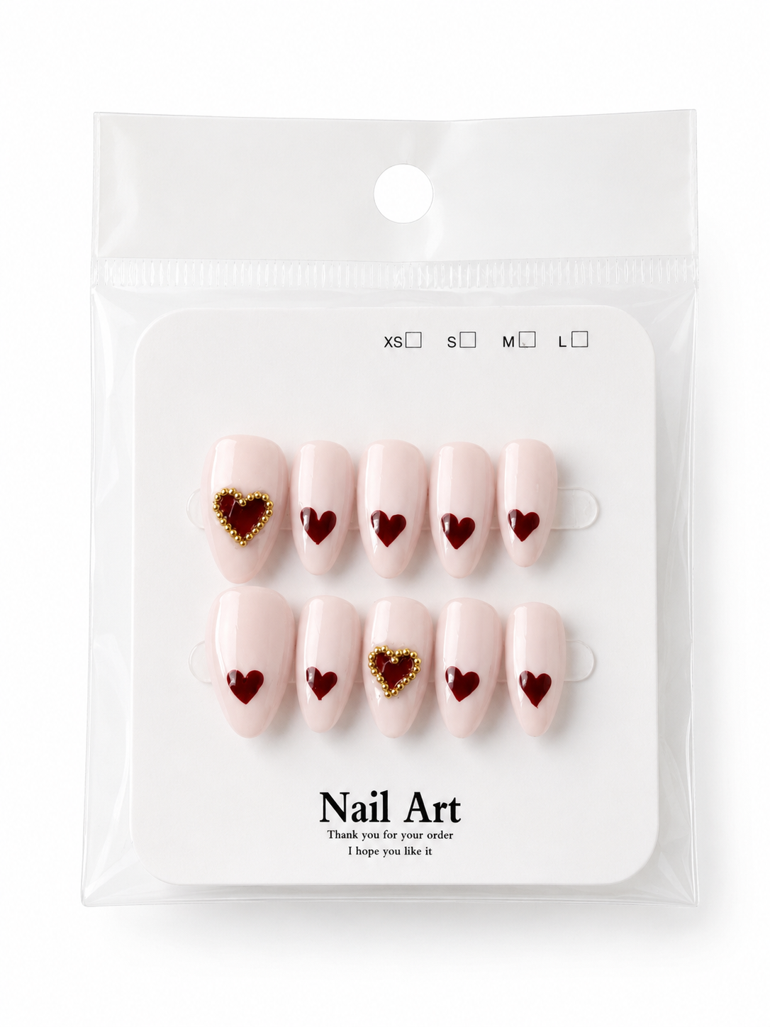 Sweetheart Blush Press-On Nail Set