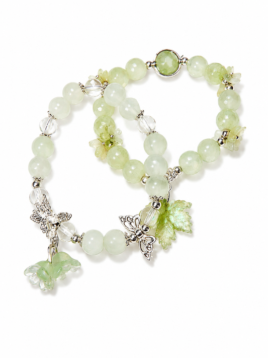 Enchanted Garden Beaded Bracelet Set