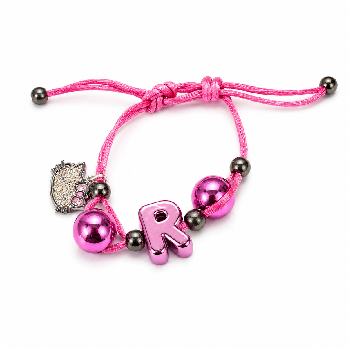 Blush Charm Adjustable Bracelet – Elegant & Minimalist Jewelry