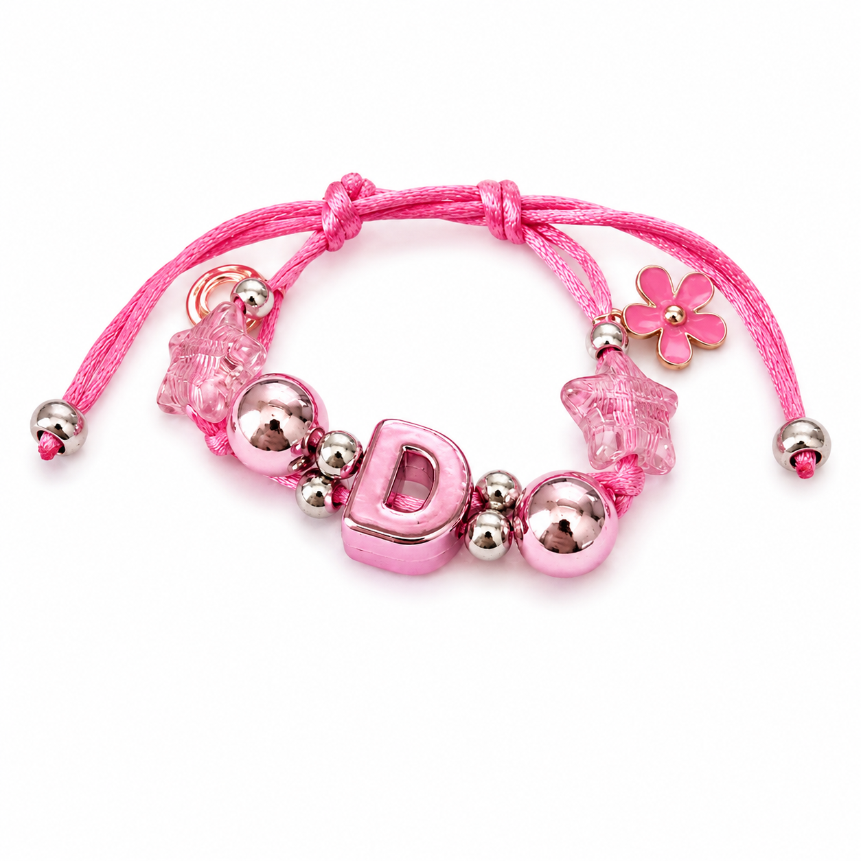 Blush Charm Adjustable Bracelet – Elegant & Minimalist Jewelry