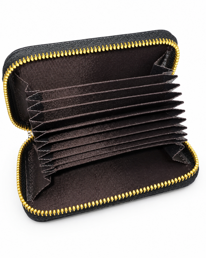 Colorful Boho Beaded Zip-Around Wallet