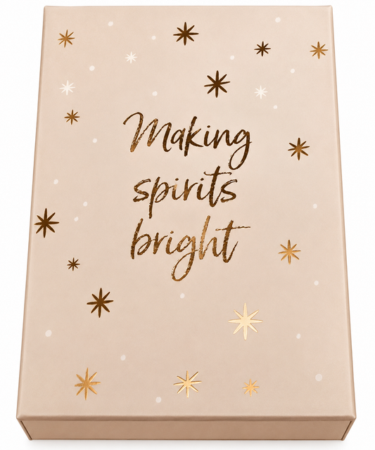 “Making Spirits Bright” Holiday Gift Box with Earrings