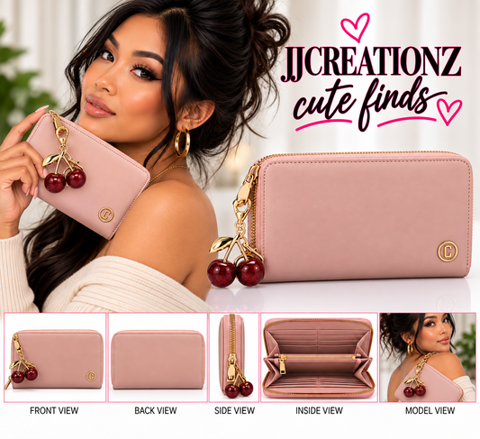 🍒 Sparkling Cherry Keychain – Cute & Trendy Accessory
