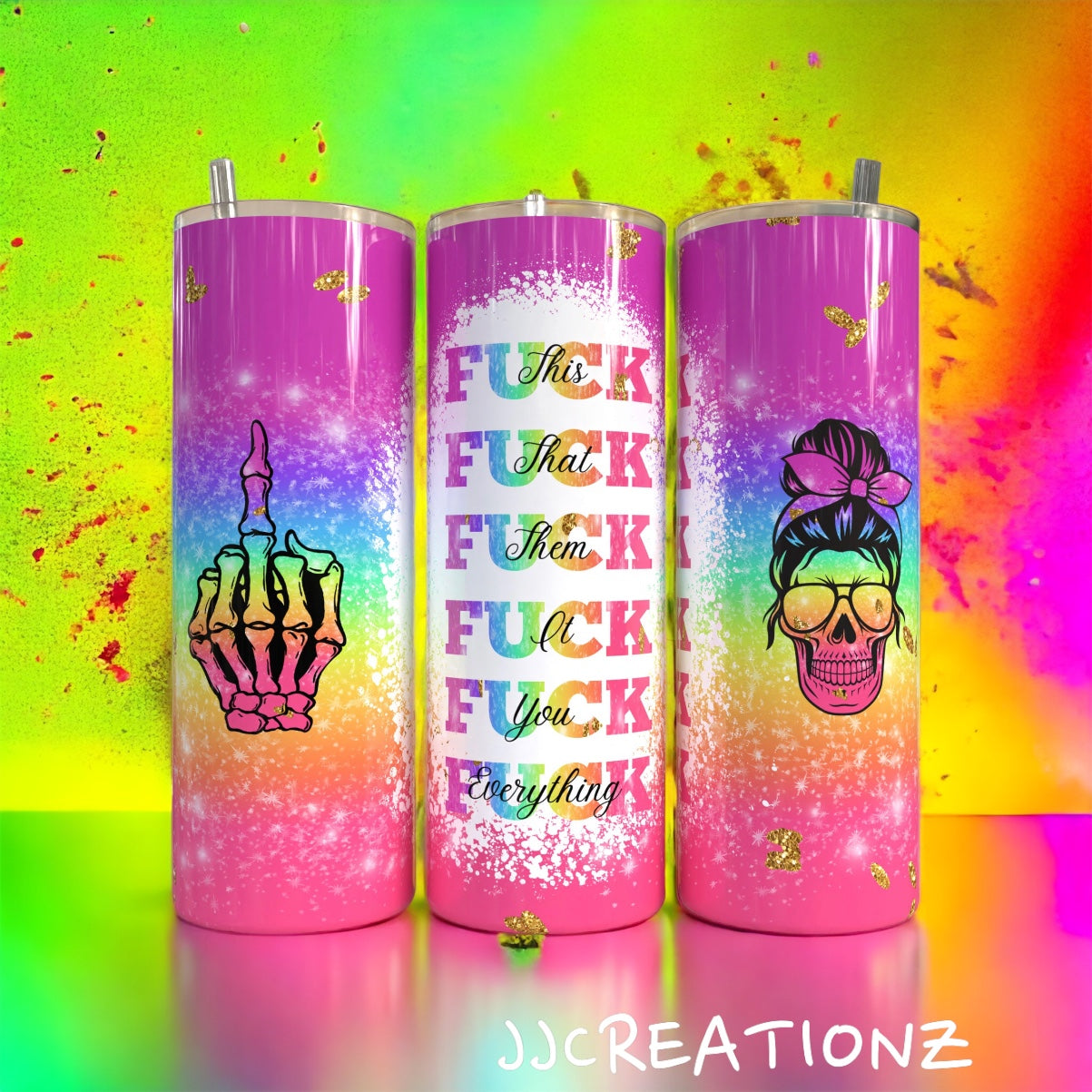 Pink F*** Tumbler
