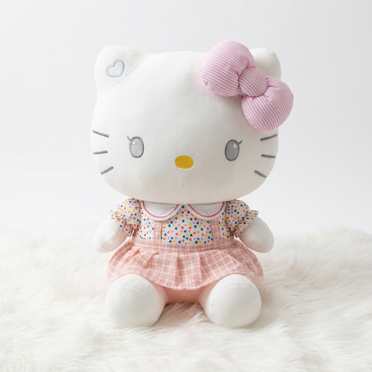 Hello Kitty Sweet Hearts Plush – Pink Bow Edition