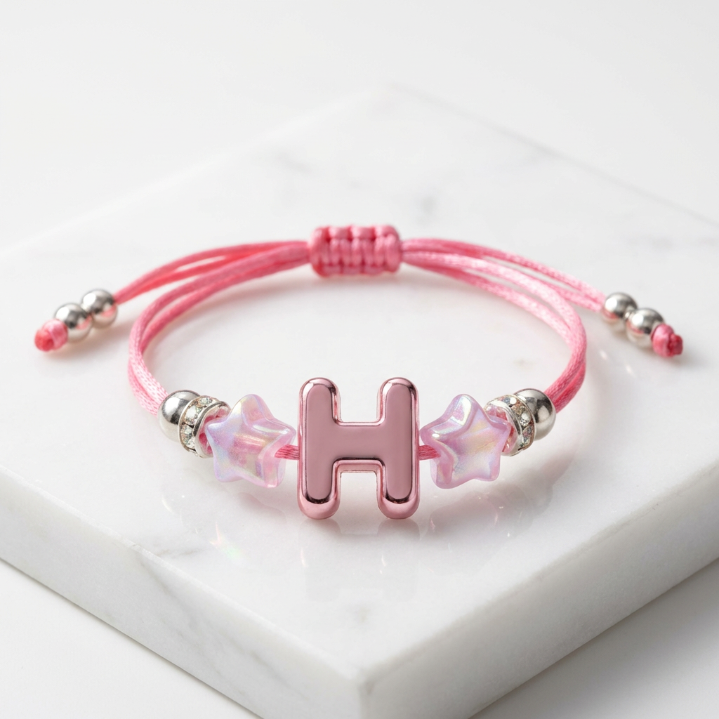 Blush Charm Adjustable Bracelet – Elegant & Minimalist Jewelry