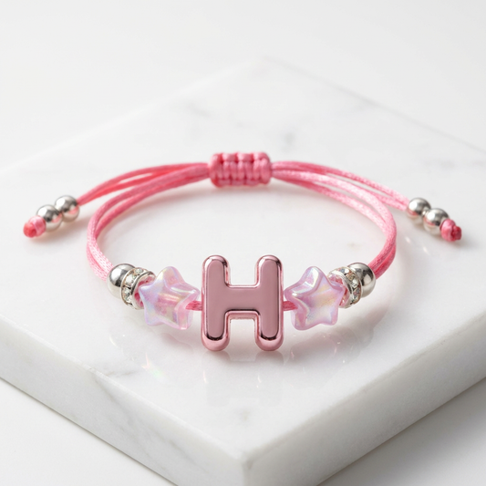 Blush Charm Adjustable Bracelet – Elegant & Minimalist Jewelry