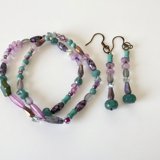 Handmade Beaded Bracelet Set