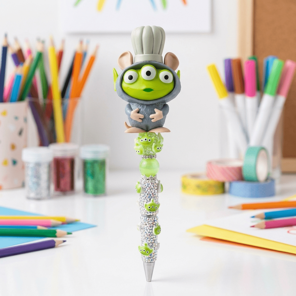 ✨ Alien Chef Glitter Pen ✨
