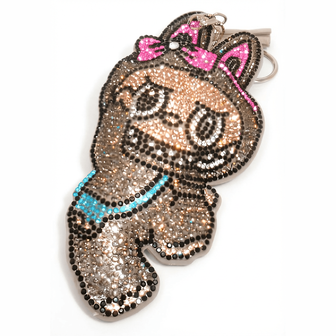 Large Rhinestone Bling Character Bag Charm – JJCREATIONZ