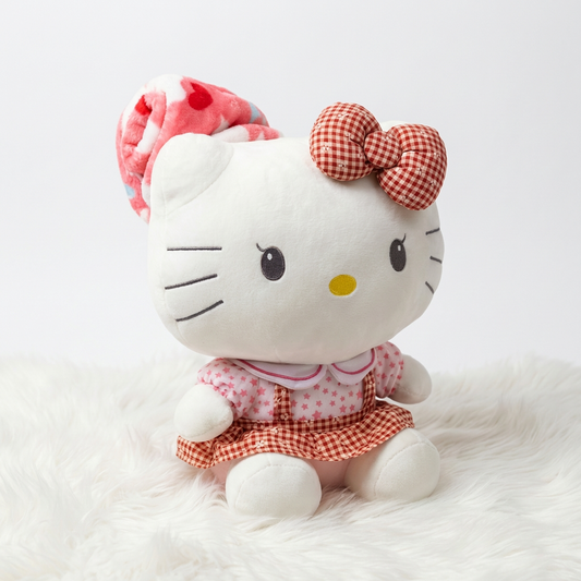 Hello Kitty Plush with Blanket – Cozy Gift Edition