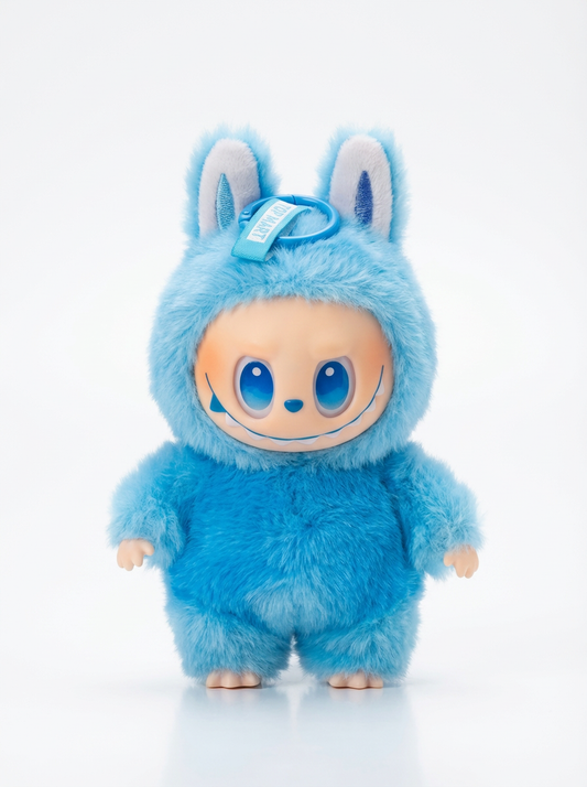 💙 Labubu Frosty Blue Bunny Plush Keychain 💙