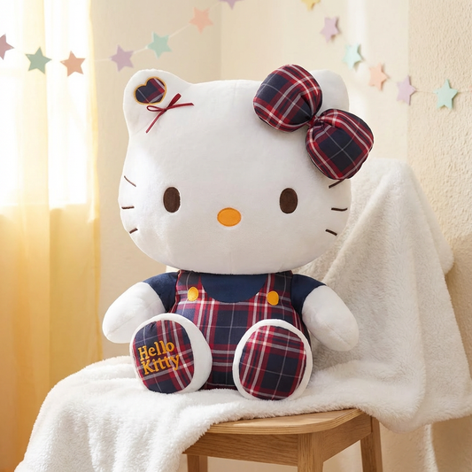 Hello Kitty Plaid Plush – Cozy Collector Edition