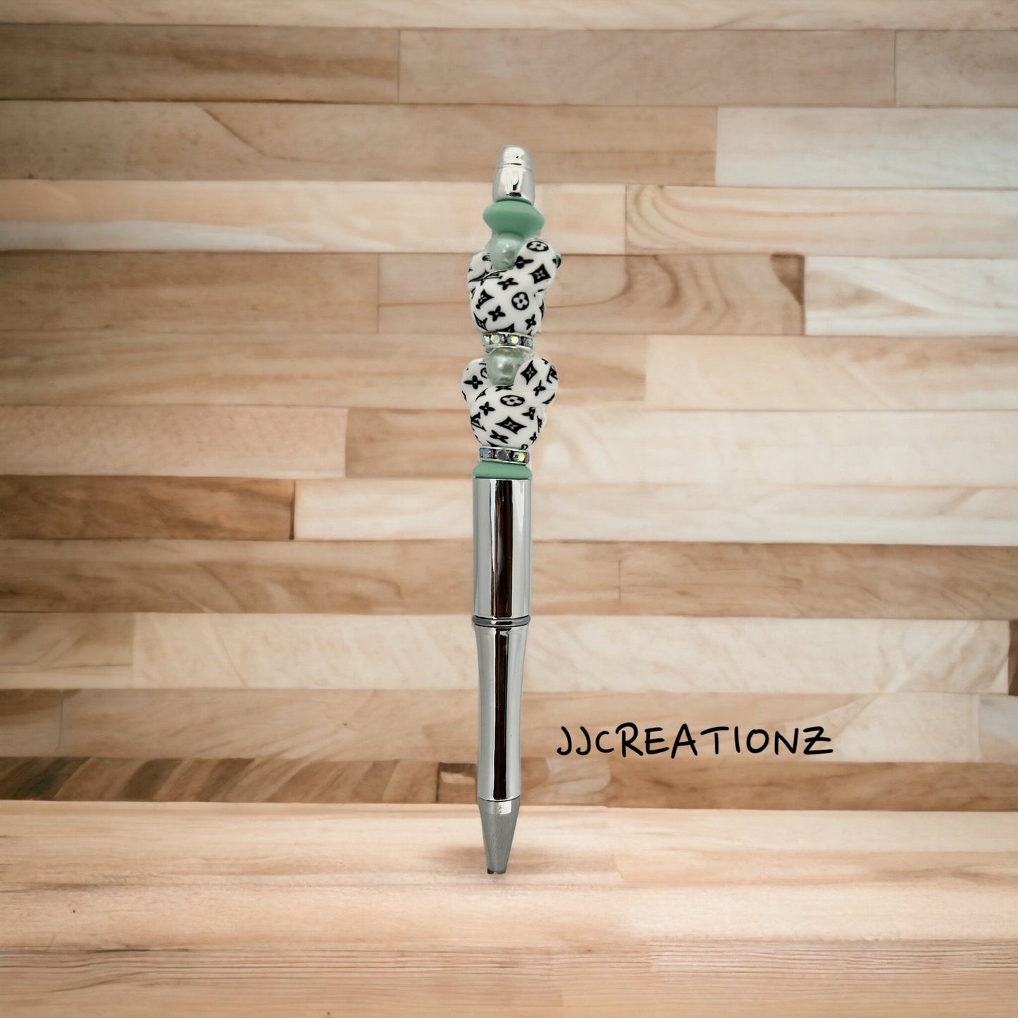 LV inspired Mickey ears pen